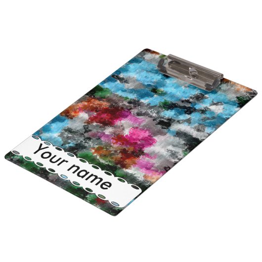 Porte-bloc Texture colorée (Incliné)