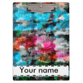 Porte-bloc Texture colorée (Devant)