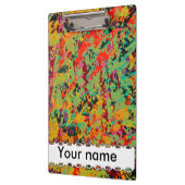 Porte-bloc Texture colorée de trous (Gauche)