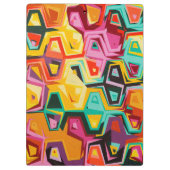 Porte-bloc Texture colorée de trous (Dos)