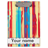 Porte-bloc Texture d'aquarelles (Devant)