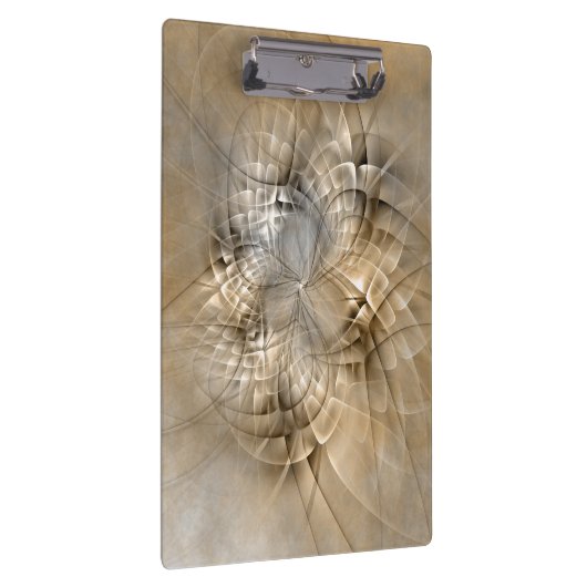 Porte-bloc Texture d'art fractal moderne abstrait Tons de Ter (Swatch)