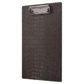 Porte-bloc Texture de l'alligator Brown (Gauche)