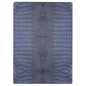 Porte-bloc Texture de l'alligator de cobalt (Dos)