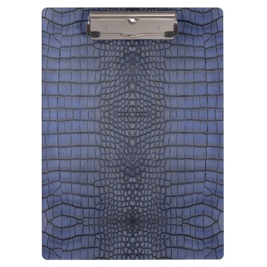 Porte-bloc Texture de l'alligator de cobalt (Devant)