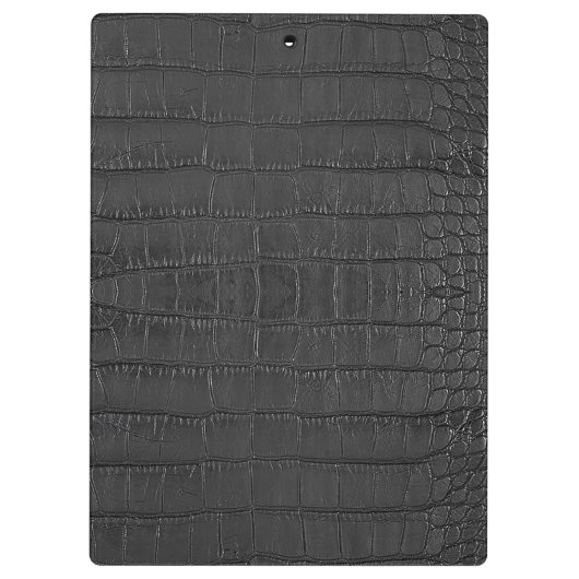 Porte-bloc Texture de l'alligator noir (Dos)