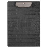 Porte-bloc Texture de l'alligator noir (Devant)