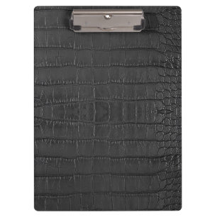 Porte-bloc Texture de l'alligator noir