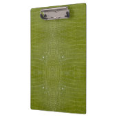 Porte-bloc Texture de l'alligator vert citron (Gauche)