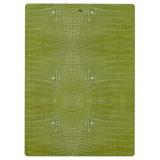 Porte-bloc Texture de l'alligator vert citron (Dos)