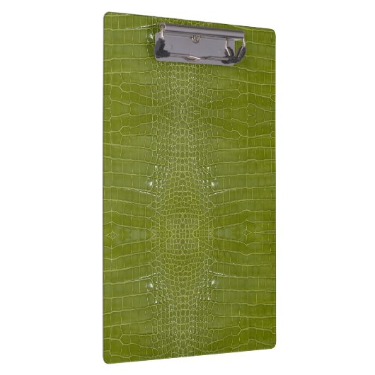 Porte-bloc Texture de l'alligator vert citron (Swatch)