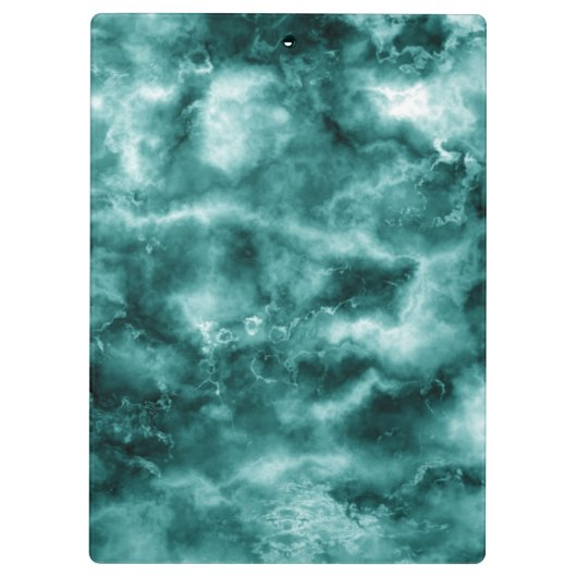 Porte-bloc Texture de marbre vert-foncé (Dos)