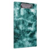 Porte-bloc Texture de marbre vert-foncé (Swatch)