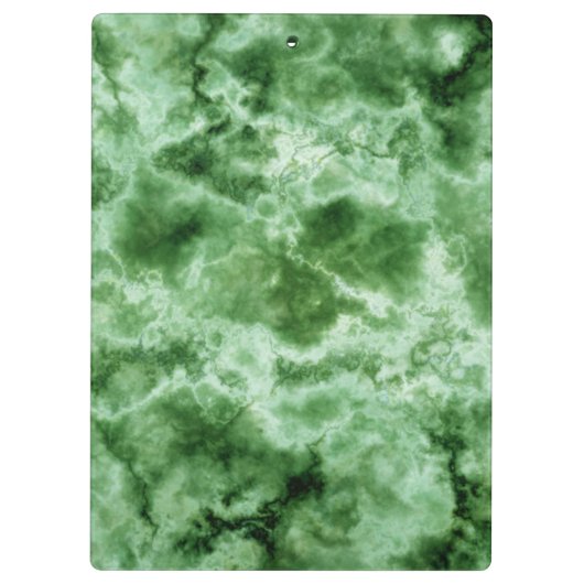 Porte-bloc Texture de marbre verte (Dos)