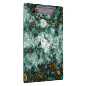 Porte-bloc Texture de marbre verte avec des veines (Swatch)