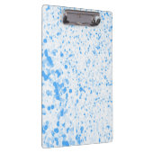 Porte-bloc Texture de plaque - Bleu (Swatch)