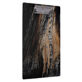 Porte-bloc Texture d'écorce d'arbre brûlé (Swatch)