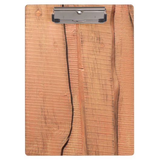 Porte-bloc Texture en bois (Devant)
