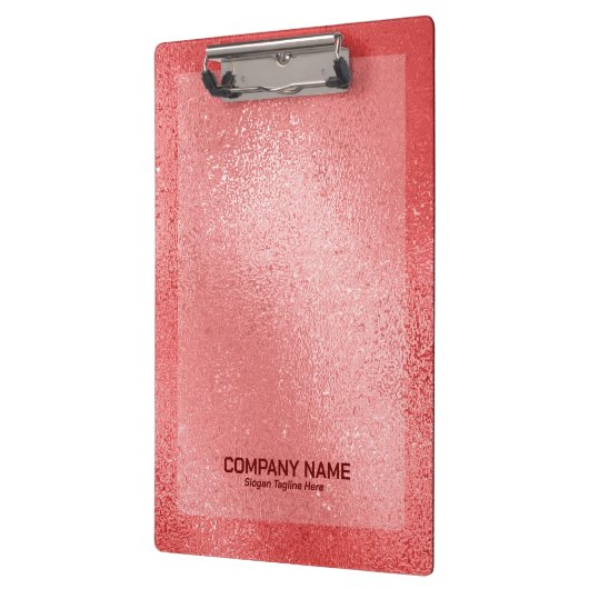 Porte-bloc Texture en verre chatoyant rouge iridescente (Gauche)