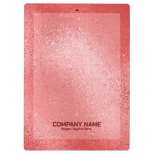 Porte-bloc Texture en verre chatoyant rouge iridescente (Dos)