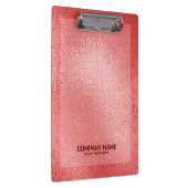 Porte-bloc Texture en verre chatoyant rouge iridescente (Swatch)