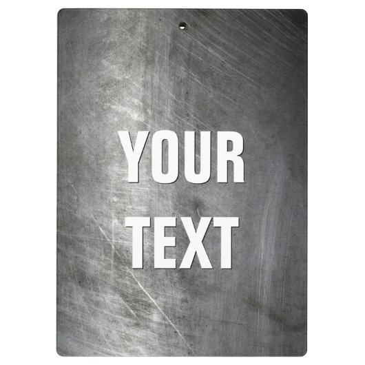 Porte-bloc Texture métallique brodée (Dos)