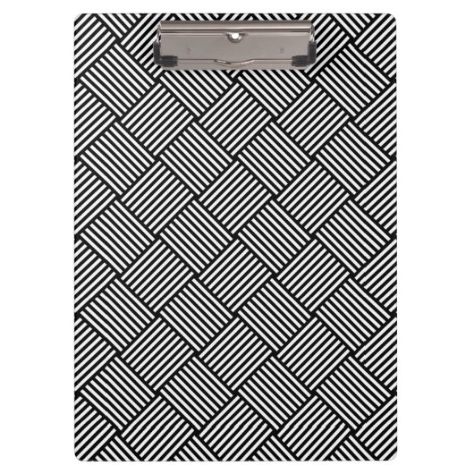 Porte-bloc Texture vérifiée géométrique (Devant)