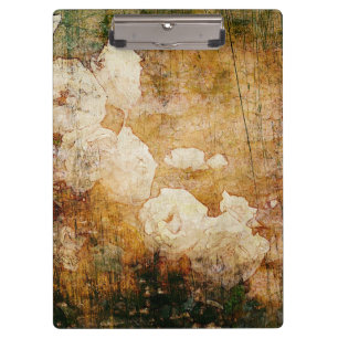 Porte-bloc texture vintage florale grunge d'arrière - plan