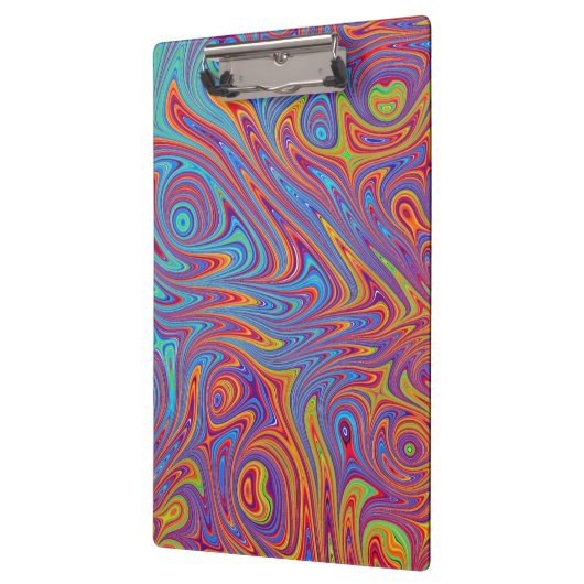 Porte-bloc textures psychodeliques (Gauche)