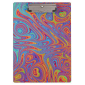 Porte-bloc textures psychodeliques (Devant)