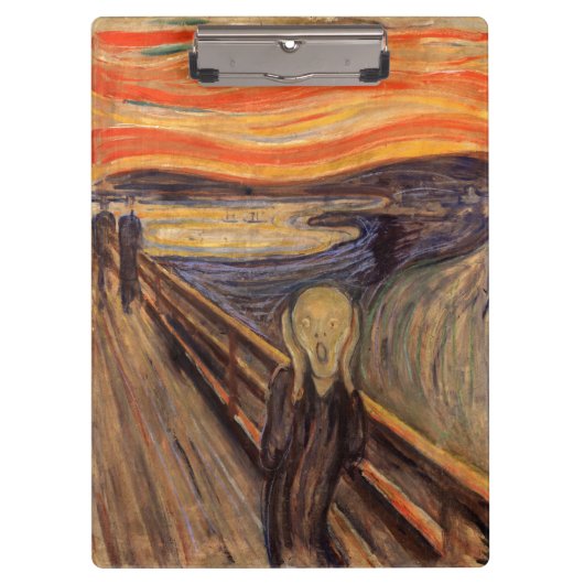 Porte-bloc The Scream - Edvard Munch (Devant)