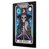 Porte-bloc The Witch Tarot | Skeleton Witch with Owl (Gauche)
