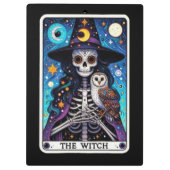 Porte-bloc The Witch Tarot | Skeleton Witch with Owl (Dos)