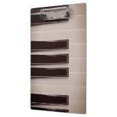 Porte-bloc Thème de clavier de piano (Gauche)