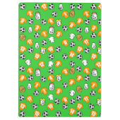 Porte-bloc Thème de football avec Chemises Orange Gold (Dos)