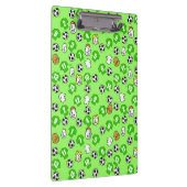 Porte-bloc Thème de football avec chemises vertes (Swatch)