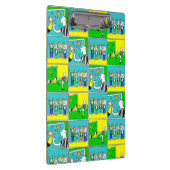 Porte-bloc Thème de football avec joueurs et fans (Swatch)