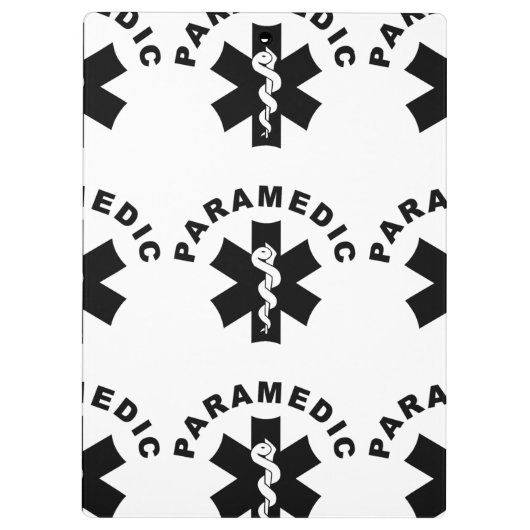 Porte-bloc Thème d'infirmier (Dos)