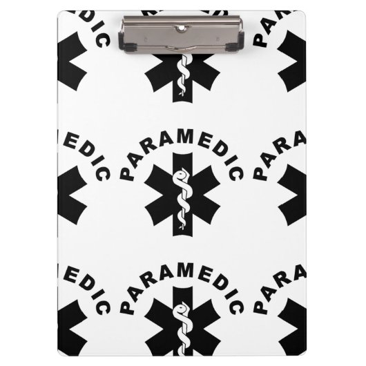 Porte-bloc Thème d'infirmier (Devant)