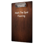 Porte-bloc Thème en bois de plancher (Gauche)