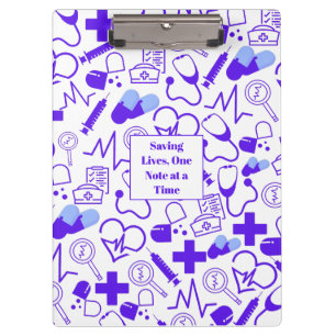 Porte-bloc Thème Médicale personnalisé Professionnel de la sa