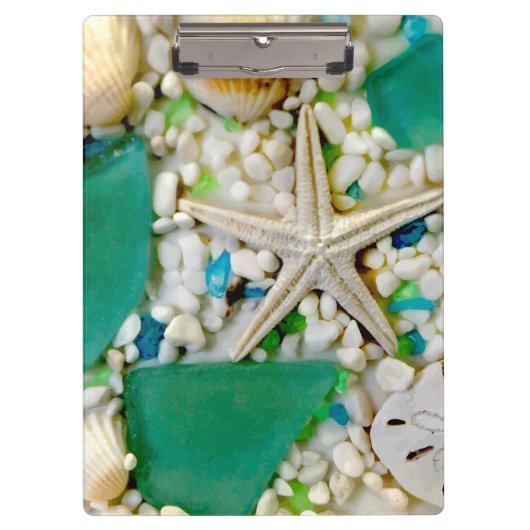 Porte-bloc Thème tropical de vie marine (Devant)