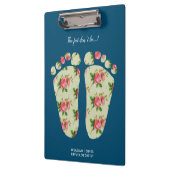 Porte-bloc thérapeute de la réflexologie podiatrique (Gauche)