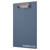 Porte-bloc Thundercloud Blue-grey Colour Name (Gauche)