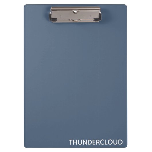 Porte-bloc Thundercloud Blue-grey Colour Name (Devant)