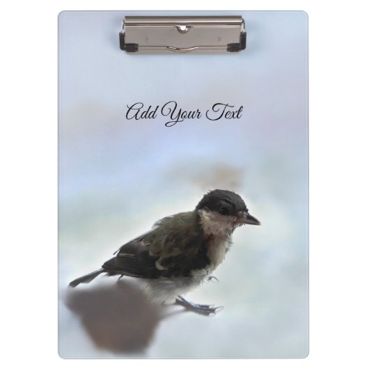 Porte-bloc Tidi my Bird le Parus Major (Devant)