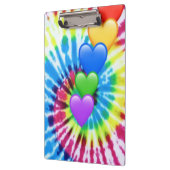 Porte-bloc Tie Dye Hearts Porte - bloc (Gauche)