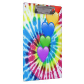 Porte-bloc Tie Dye Hearts Porte - bloc (Swatch)
