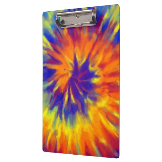 Porte-bloc Tiedye Rainbow Spirale Hippie Tie Dye (Gauche)