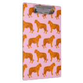 Porte-bloc Tiger animal rose moderne (Swatch)